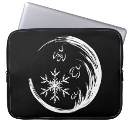 Winter Crest Laptop Sleeve