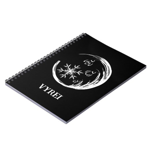 Winter Crest Notitieboek (Linkerzijde)