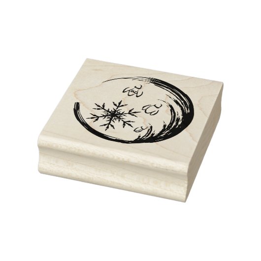 Winter Crest Rubberstempel (Stempel)