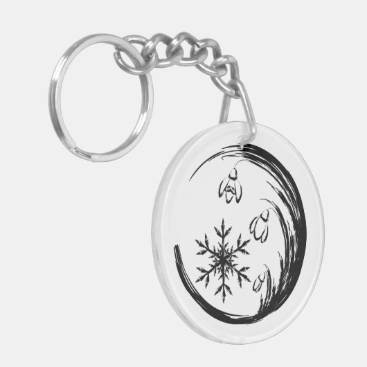 Winter Crest Sleutelhanger (Voorkant Links)