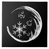 Winter Crest Tegeltje (Voorkant)