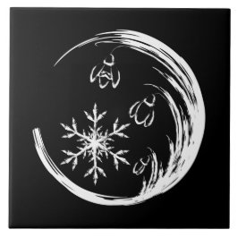 Winter Crest Tegeltje