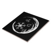 Winter Crest Tegeltje (Zijkant)