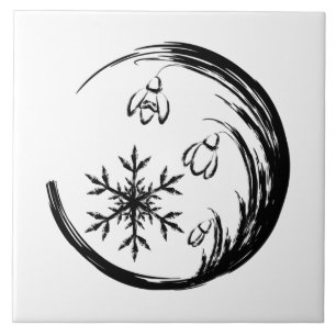 Winter Crest Tegeltje