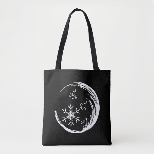 Winter Crest Tote Bag (Voorkant)