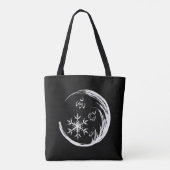 Winter Crest Tote Bag (Achterkant)