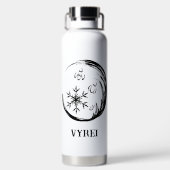 Winter Crest Waterfles (Achterkant)