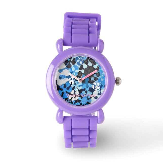Winter Critters Horloge (Voorkant)