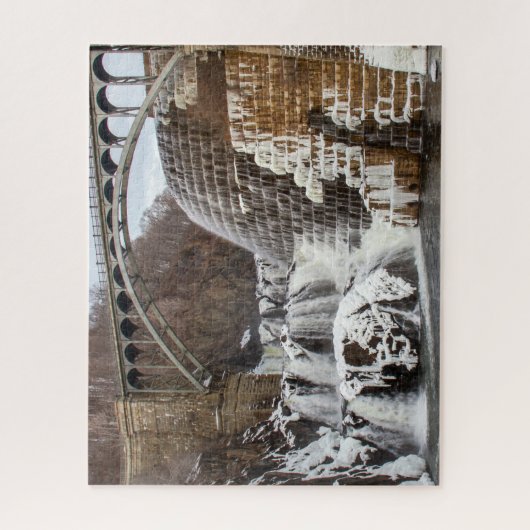 Winter, Croton Dam Legpuzzel (Verticaal)