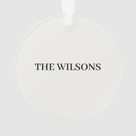 Winter Cute Sparrow Illustration Ornament (achterkant)