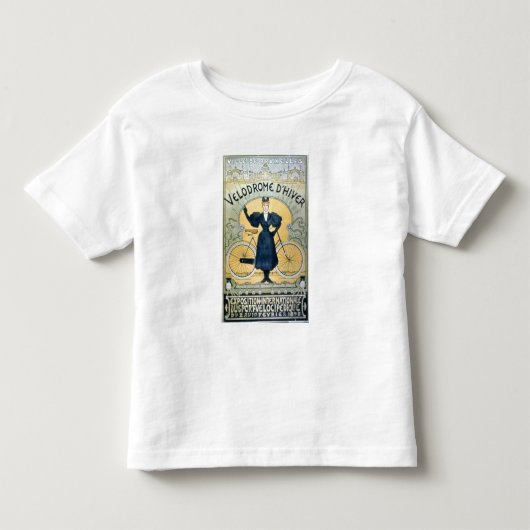"Winter Cycle Racing Track", internationaal tentoo Kinder Shirts (Voorkant)
