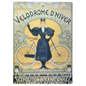 "Winter Cycle Racing Track", internationaal tentoo Klembord (Achterkant)