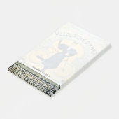 "Winter Cycle Racing Track", internationaal tentoo Post-it® Notes (Schuin)