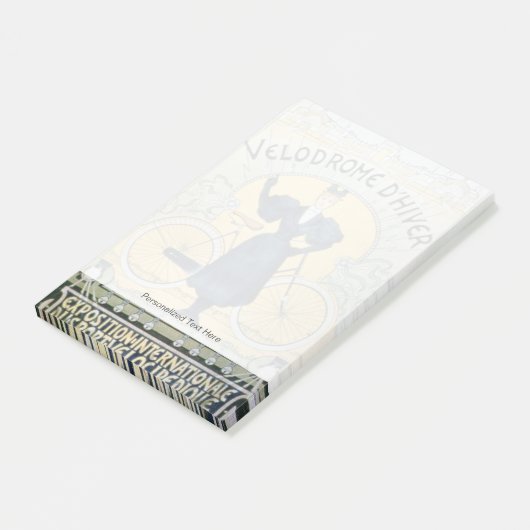 "Winter Cycle Racing Track", internationaal tentoo Post-it® Notes (Schuin)