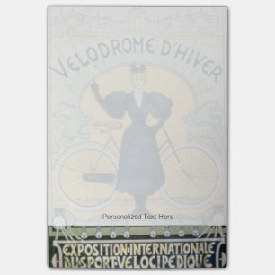 "Winter Cycle Racing Track", internationaal tentoo Post-it® Notes