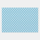 Winter Dachshund Dog Wrapping Paper Set van 3 (Voorkant 2)