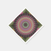 Winter Dahlia in warme gedempte kleuren - Alt Servet (Hoek)