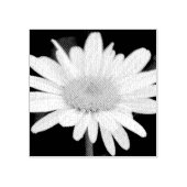 Winter Daisy Rubber Stamp Rubberstempel (Afrduk)