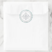 Winter Damask Sticker (Tas)