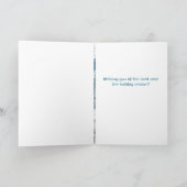 Winter Dapper Vogel Feestdagen Kaart (Binnen)