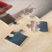 Winter Dapple grijs paard Legpuzzel (Zijkant)