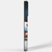 Winter Daschund Caravaan Kerstmis Avontuur Case-Mate iPhone Case (Achterkant / Rechts)