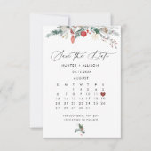 Winter Datum Besparen Save The Date (Voorkant)