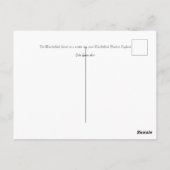 Winter De Macclesfield Forestkaart Briefkaart (Achterkant)