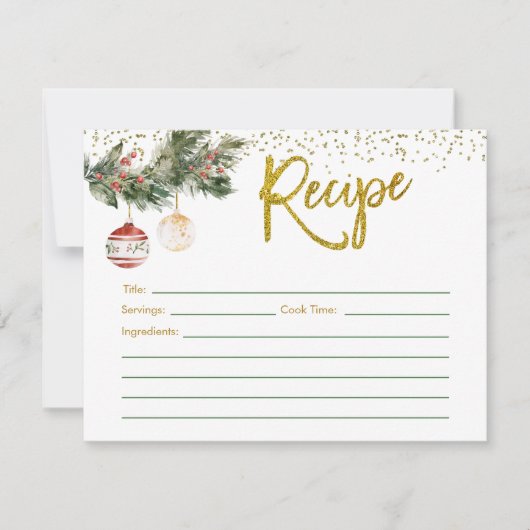 Winter Deck de Hallen Vrijgezellenfeest Recept Kaa Kaart (Voorkant)