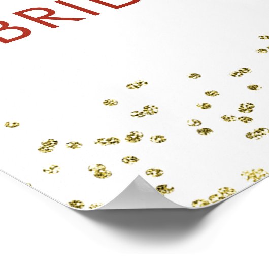 Winter Deck de Hallen Vrijgezellenfeest Welkomstbo Poster (Hoek)