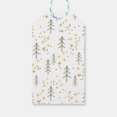 Winter Deck the Halls Bruidsfeest cadeautags Cadeaulabel (Achterkant)