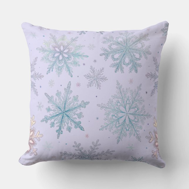 Winter decoratieve kussen 20x20” (Voorkant)
