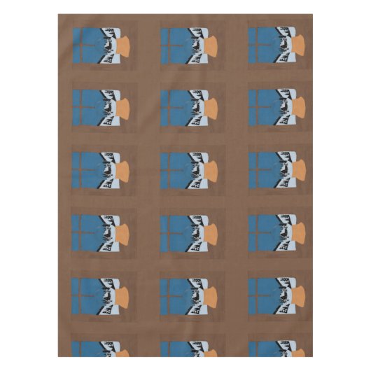 Winter Decorative Tablecloth - Snow Globe  Tafelkleed (Voorkant)