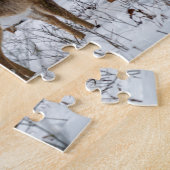 Winter Deer 14x11 uitdagend Legpuzzel (Zijkant)