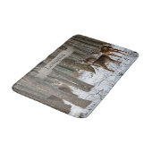 Winter Deer Badmat (Gekanteld)