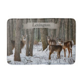 Winter Deer Badmat (Voorkant)