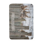 Winter Deer Badmat (Voorkant Verticaal)