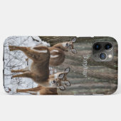 Winter Deer Case-Mate iPhone Case (Achterkant (horizontaal))