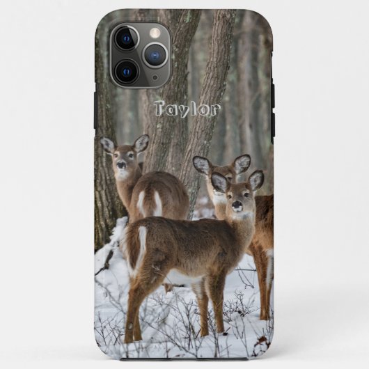 Winter Deer Case-Mate iPhone Case (Achterkant)