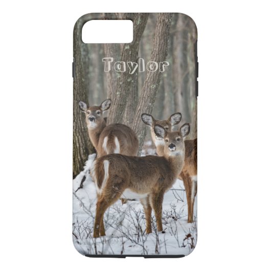 Winter Deer Case-Mate iPhone Case (Achterkant)