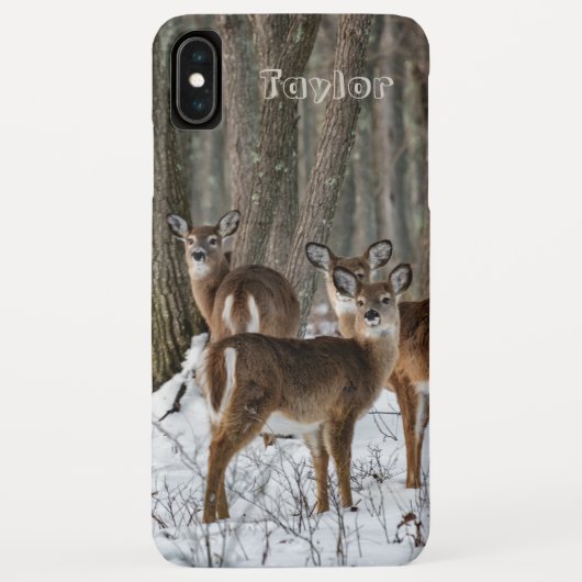 Winter Deer Case-Mate iPhone Case (Achterkant)