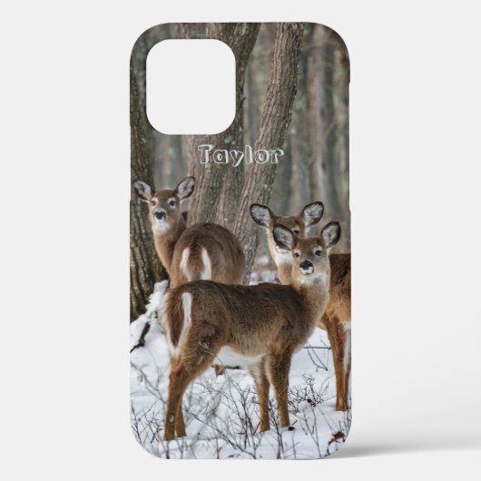 Winter Deer Case-Mate iPhone Case (Achterkant)