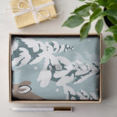 Winter Deer Holiday | kerstpapier Tissuepapier (Geschenk)