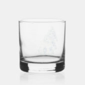Winter Deer in the Snow – Wildlife Art Home Decor Whisky Glas (Achterkant)