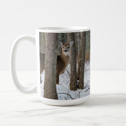 Winter Deer Koffiemok (Links)