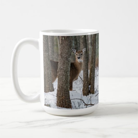 Winter Deer Koffiemok (Links)
