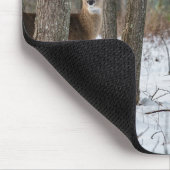 Winter Deer Muismat (Hoek)