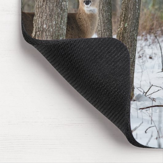 Winter Deer Muismat (Hoek)