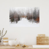 Winter Deer Poster (Keuken)