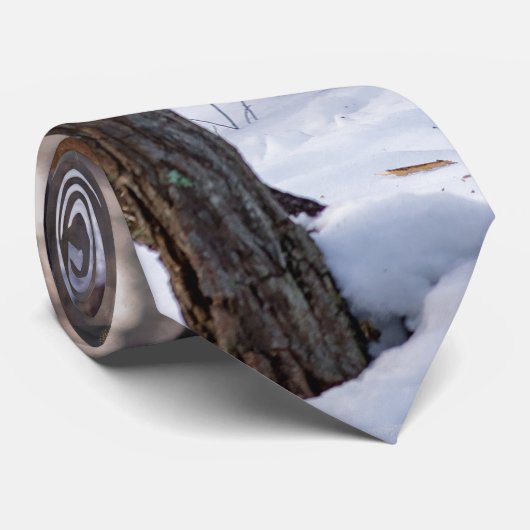 Winter Deer Stropdas (Opgerold)